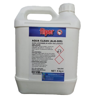 Aqua Clean (ALK-005 Suda Çözünebilir Ağır Yağ Çözücü)